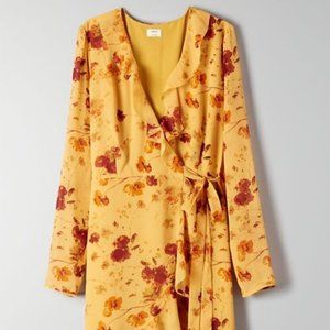 Aritzia Louise Wrap Dress